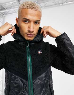 nike winter fleece jacket