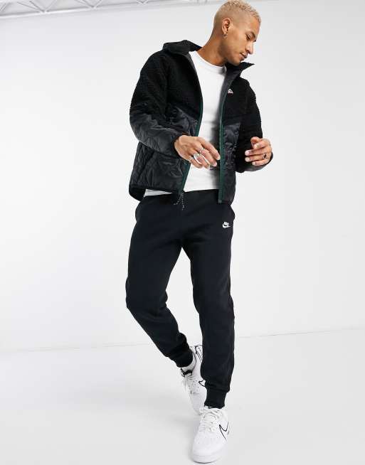 Nike winter fleece black cheap