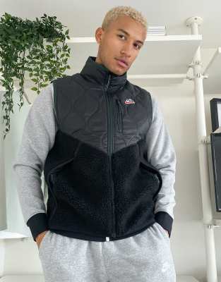 nike winter fleece vest