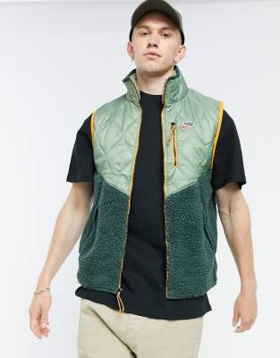 nike green vest