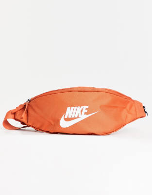 nike heritage hip pack orange