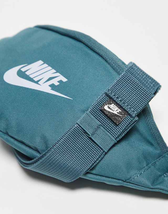 Nike Heritage fanny pack in mineral slate 2