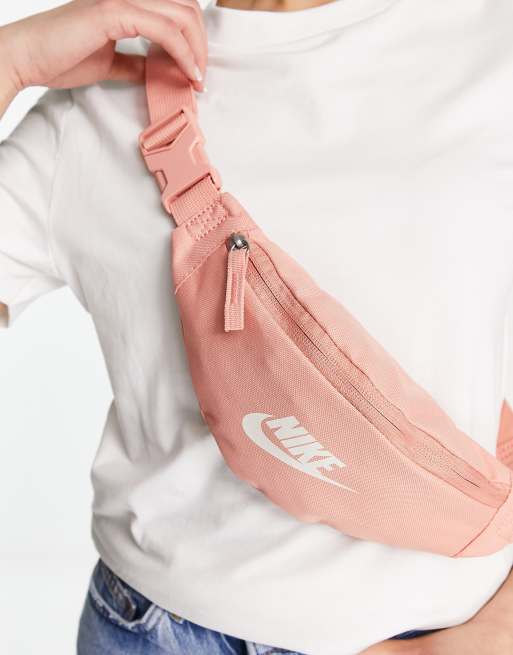 Nike Heritage fanny pack in pink ASOS