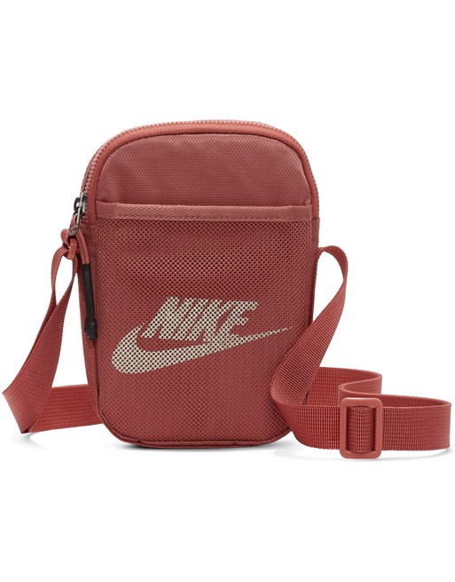 Nike Heritage flight bag in dusty red
