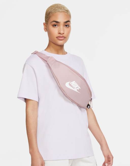 Nike Heritage flight bag in pale pink ASOS