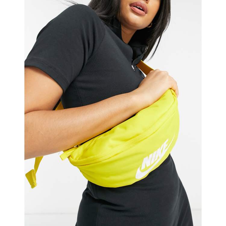 Yellow fanny pack nike clearance