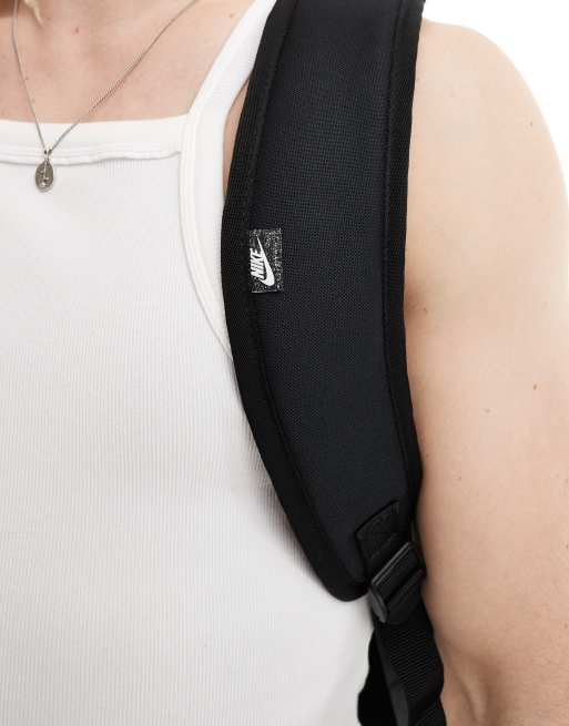 Nike Heritage logo backpack in black | ASOS