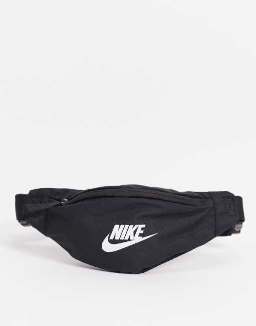 Nike black bum bag hotsell