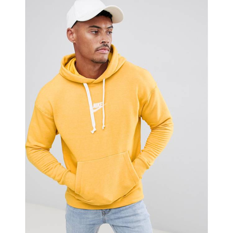Nike Heritage Pullover Hoodie In Yellow atelieryuwa.ciao.jp