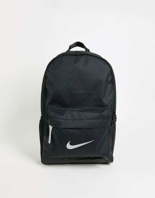 Nike - Heritage - Rugzak met metallic logo in zwart