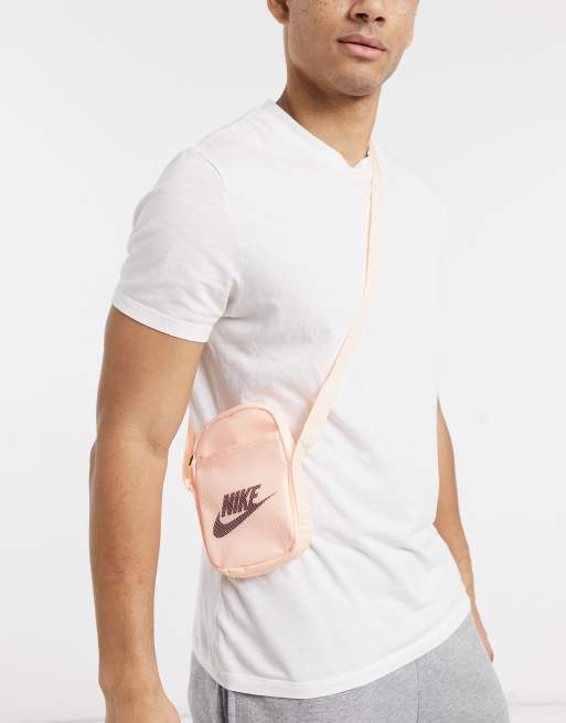 Sac bandoulière nike 2025 rose et blanc