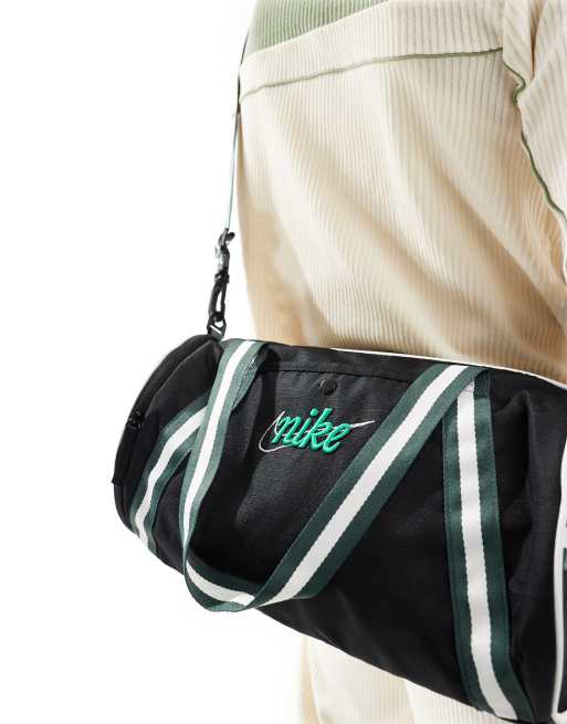 Nike Heritage Sac polochon Noir vert