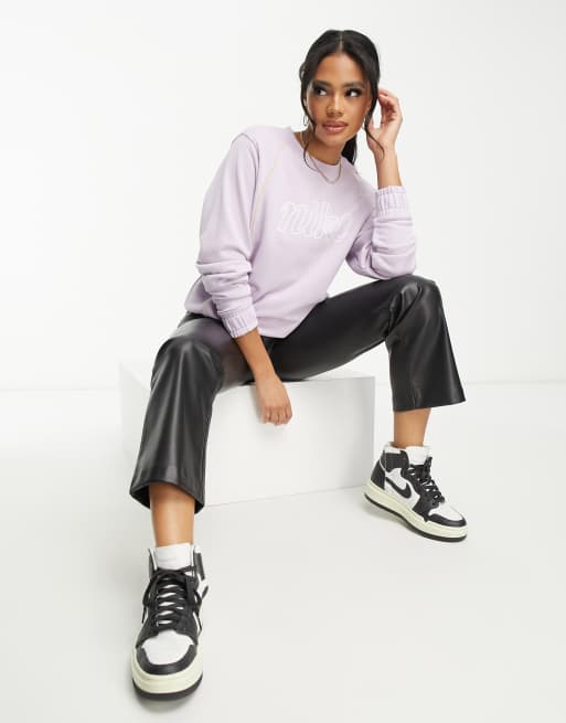 Lilac nike sweatshirt best sale