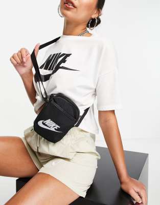 Nike Heritage Small Crossbody Bag In Black ModeSens