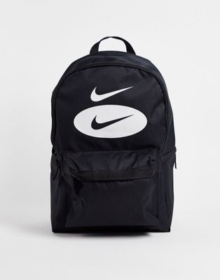 Nike Heritage Swoosh pack backpack in black