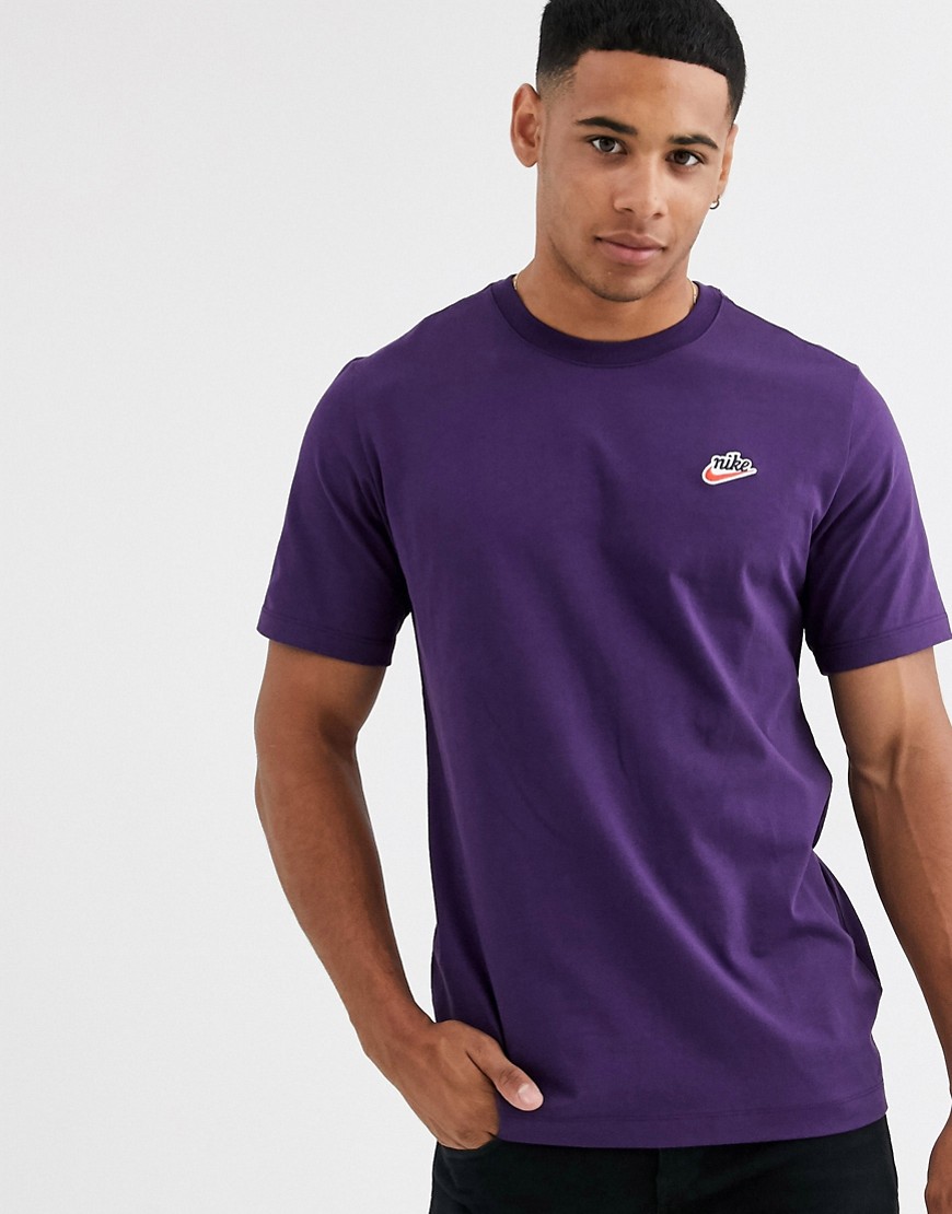 Nike - Heritage - T-shirt in paars