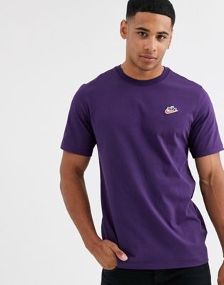 Nike Heritage t-shirt in purple | ASOS