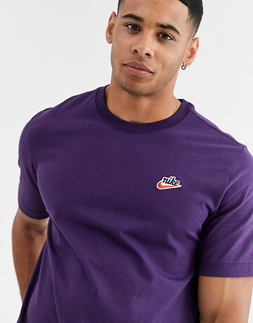 Factureerbaar Kwade trouw rekken Nike Heritage t-shirt in purple | ASOS