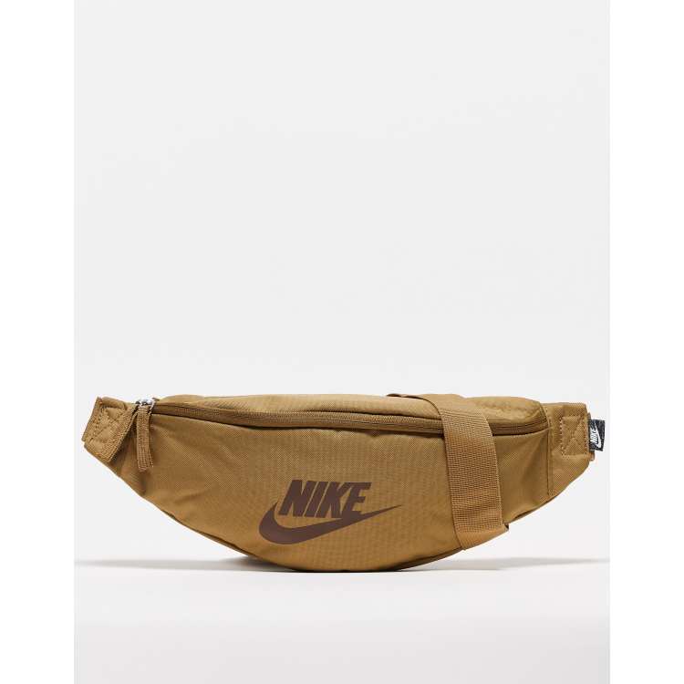 Nike Heritage fanny pack in brown