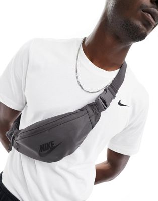 Nike Heritage waist pack in grey