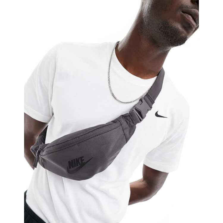 Grey waist bag top