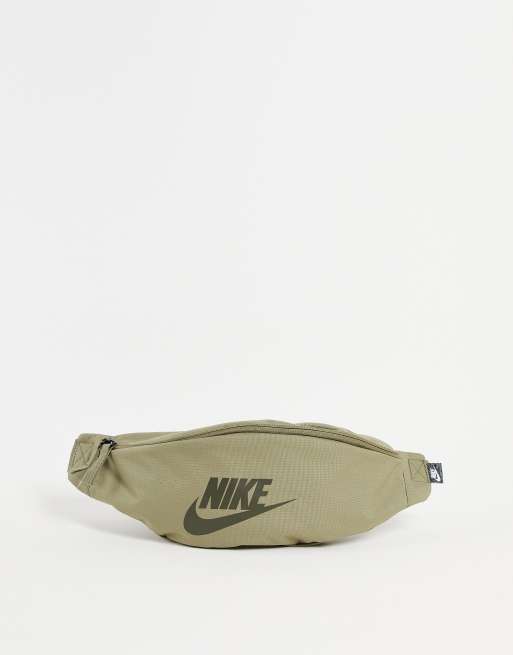 Nike Heritage waist pack in khaki