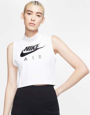 nike high neck tank top