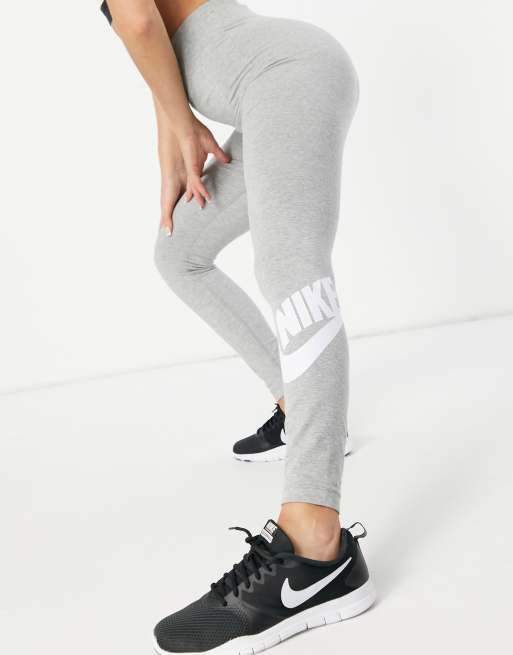 Nike Leg-A-See Leggings With Large Front Logo at asos.com