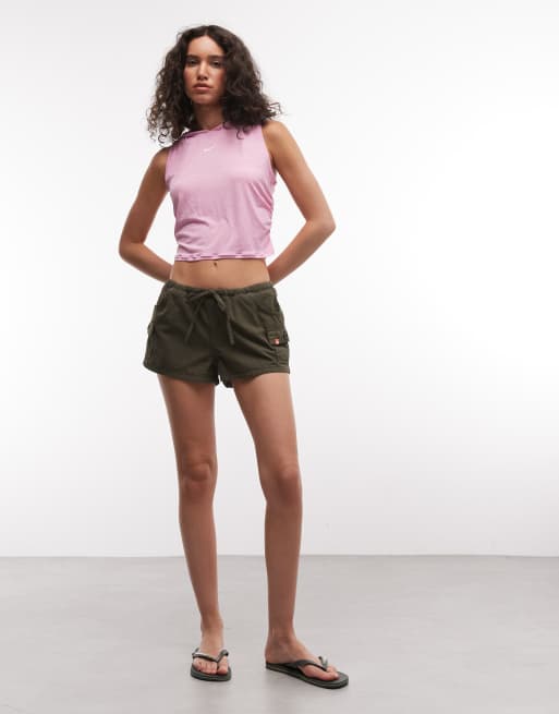 Nike hooded tank top in pink, 4 of 4