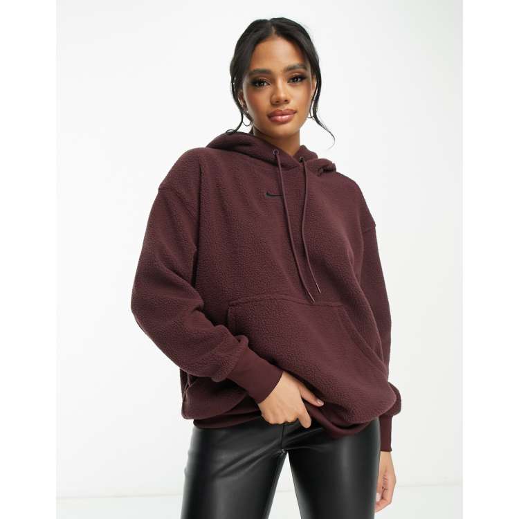 Maroon hot sale nike hoodie