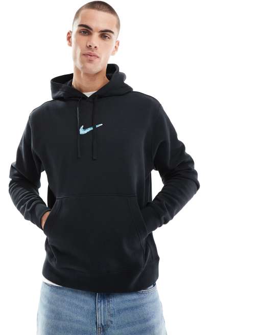 Nike - Hoodie met grafische ruimteprint in zwart, 2 van 4