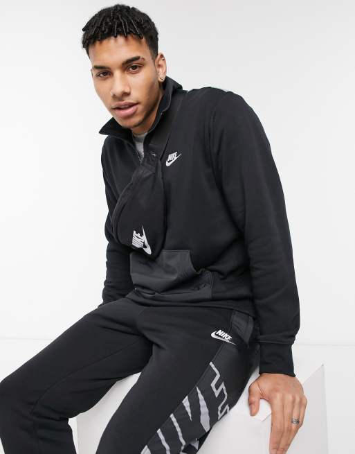 Nike hybrid half on sale zip