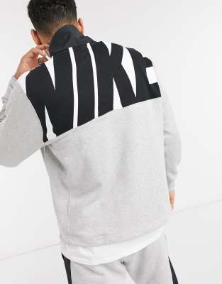 nike hybrid half zip sweatshirt