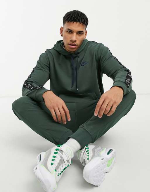 Nike Hybrid hoodie in khaki ASOS