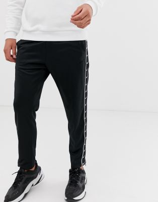 nike hybrid sweatpants in black