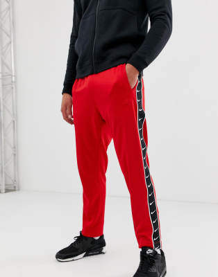 red nike sweatpants