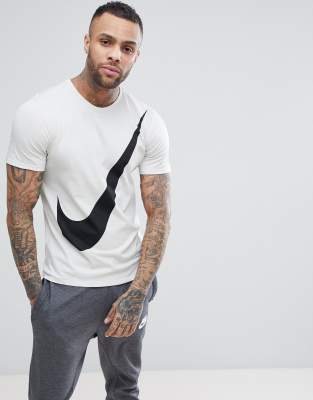 black nike t shirt with white tick