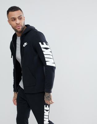 nike hybrid zip hoodie