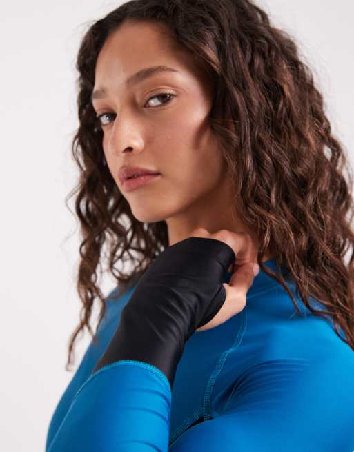 Nike – Hydralock Fusion – Langärmliger Badeanzug in Grün, 2 von 4
