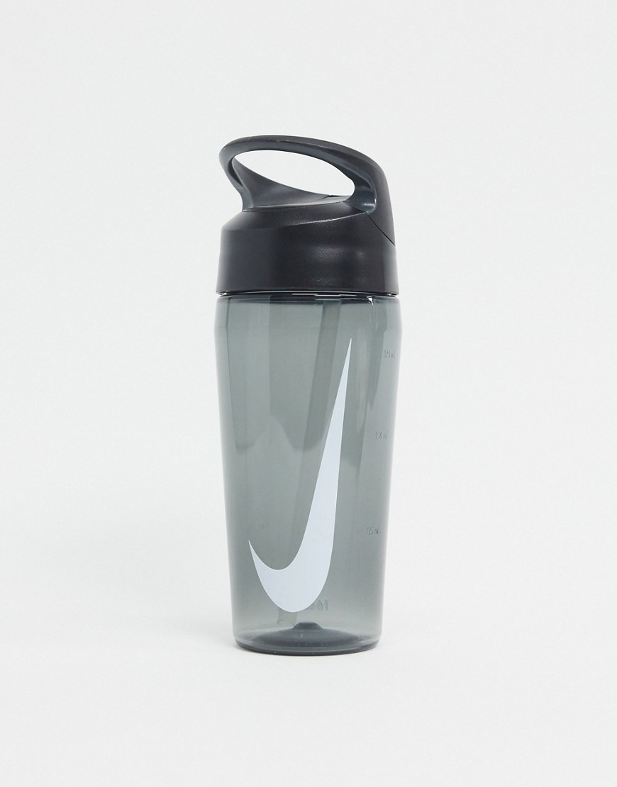 Nike Hypercharge 16oz straw grey water bottle