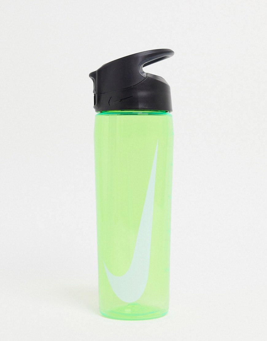 Nike Hypercharge 24oz straw green water bottle