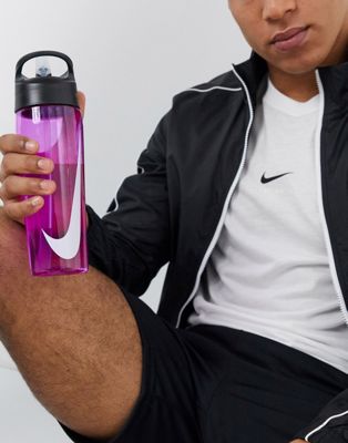 purple nike water bottle