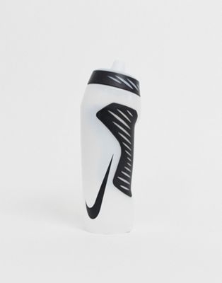 Nike – Hyperfuel – Genomskinlig vattenflaska 24 oz-Grå