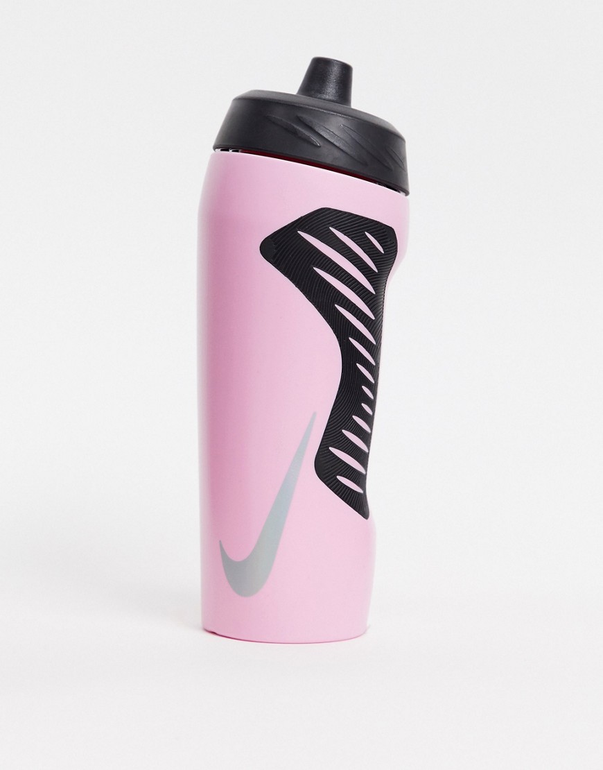 Nike – Hyperfuel – Rosa vattenflaska, 18 oz