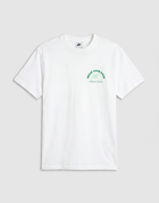 Nike ice cream van graphic back print t-shirt in white, 6 of 7