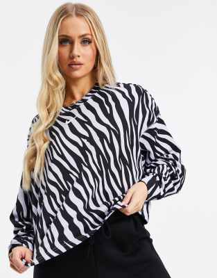 nike zebra sweatshirt