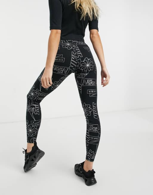 Legging 2025 dames print