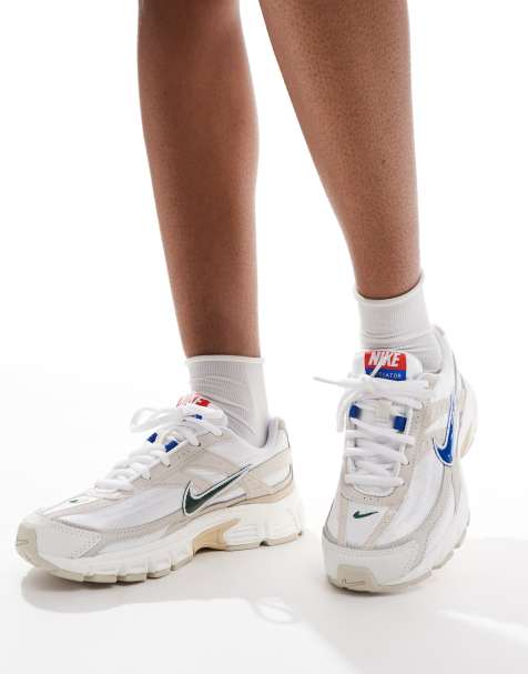 Nike Initiator sneakers in off white and blue - view 1