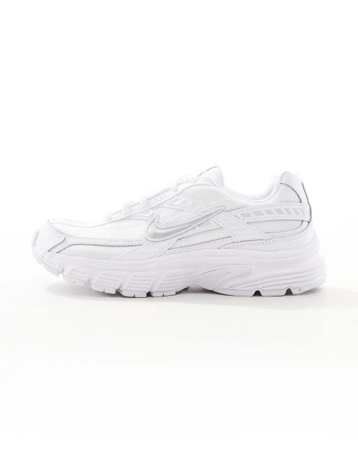 Nike Initiator sneakers in triple white | ASOS