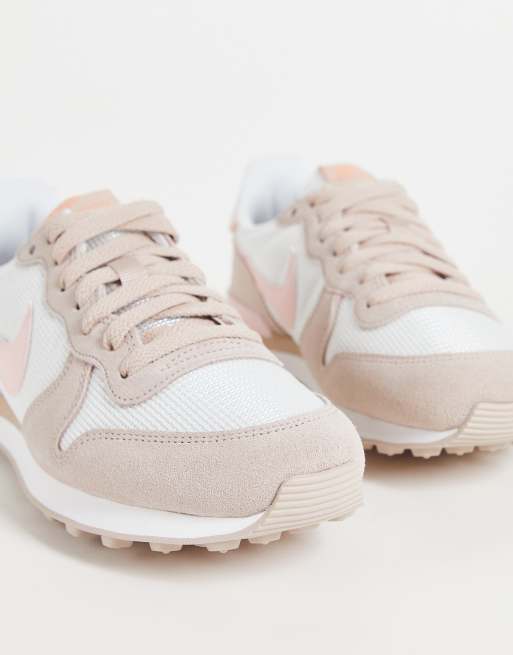 Nike internationalist femme outlet rose pale et gris